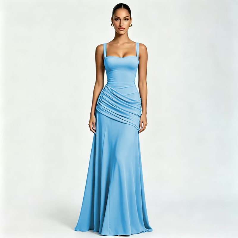 Charlotte Ruched Maxi Dress