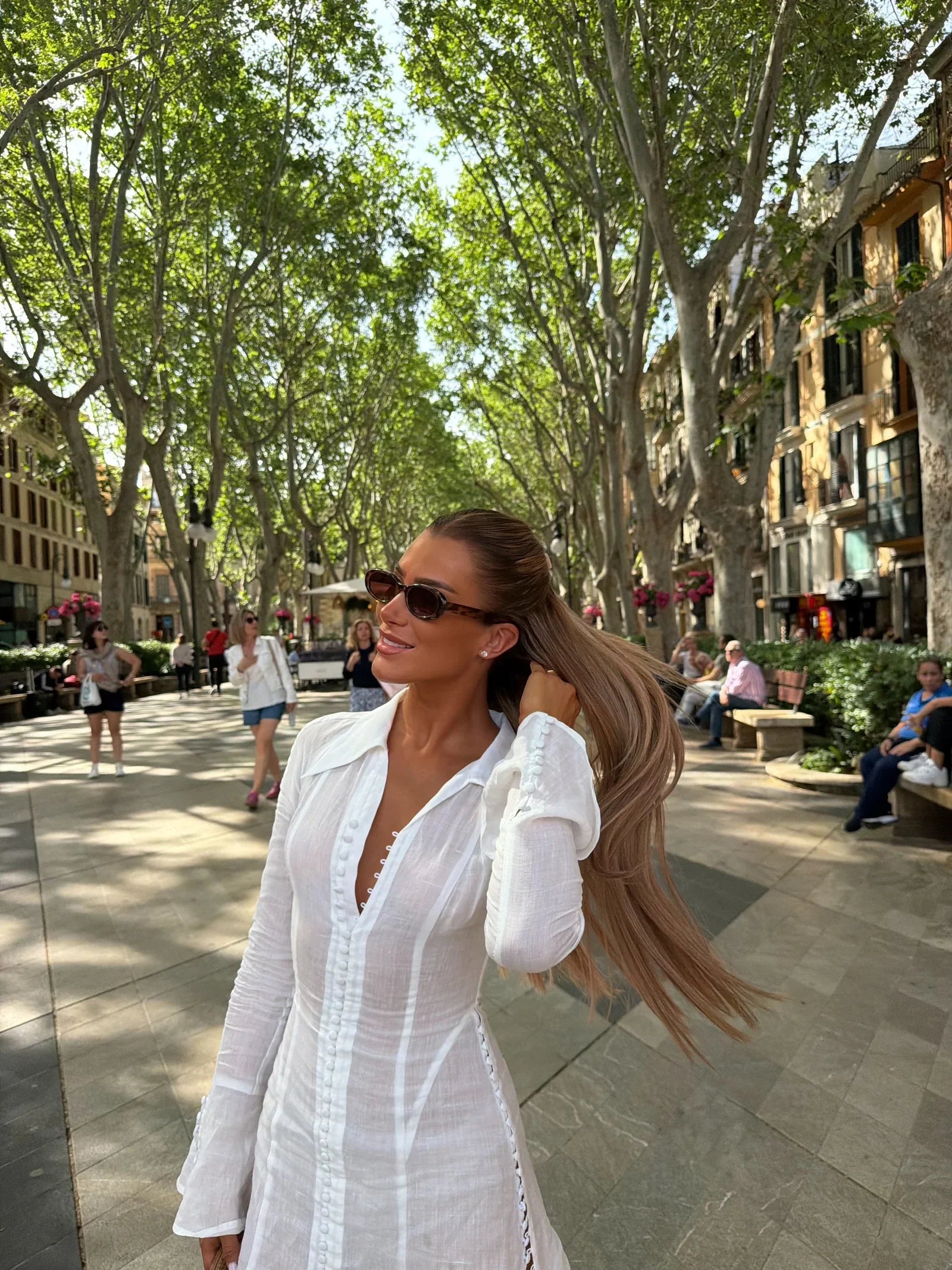 Bella Collar Mini Dress