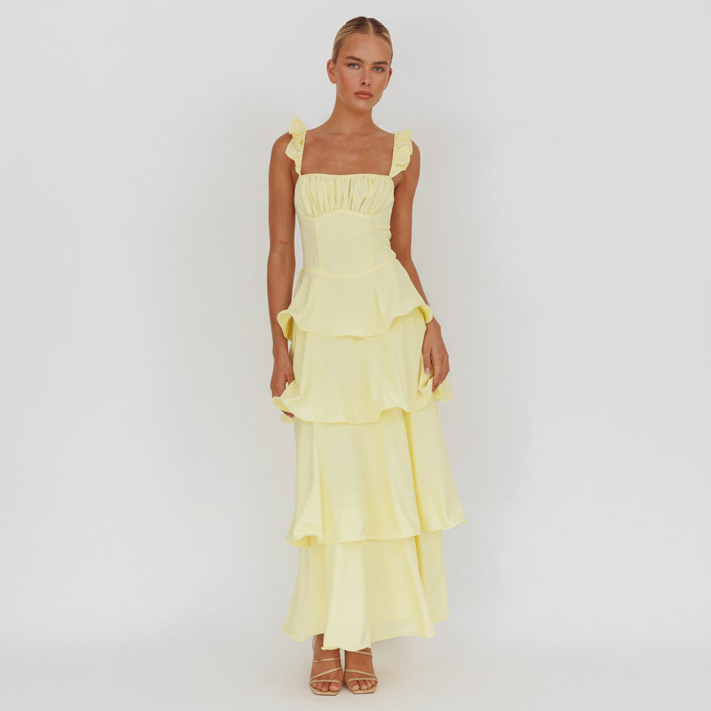 Lemon Maxi Dress