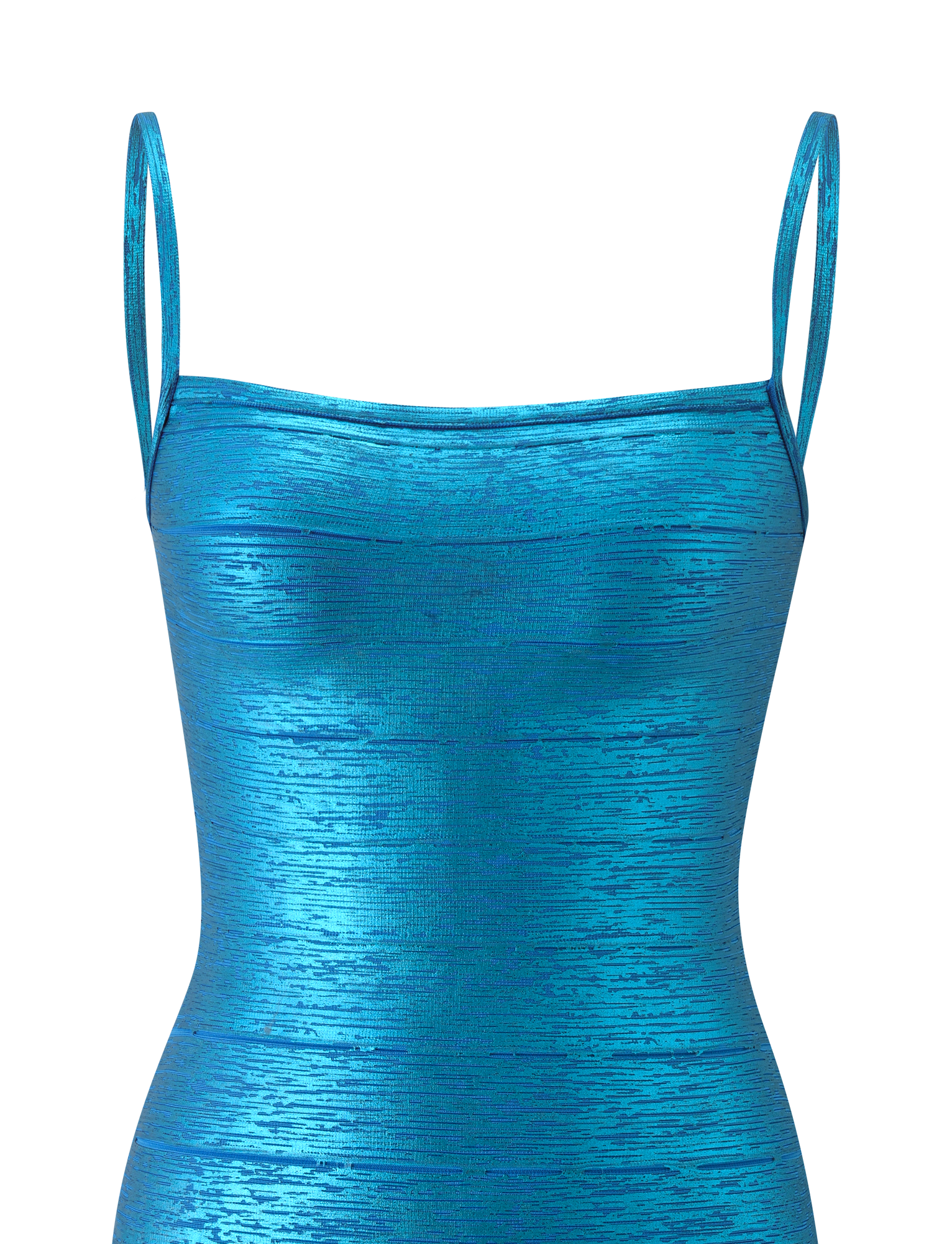 MIDORI METALLIC MINI BANDAGE DRESS