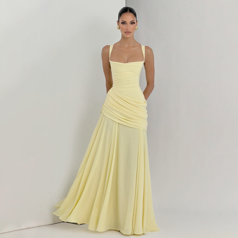 Charlotte Ruched Maxi Dress