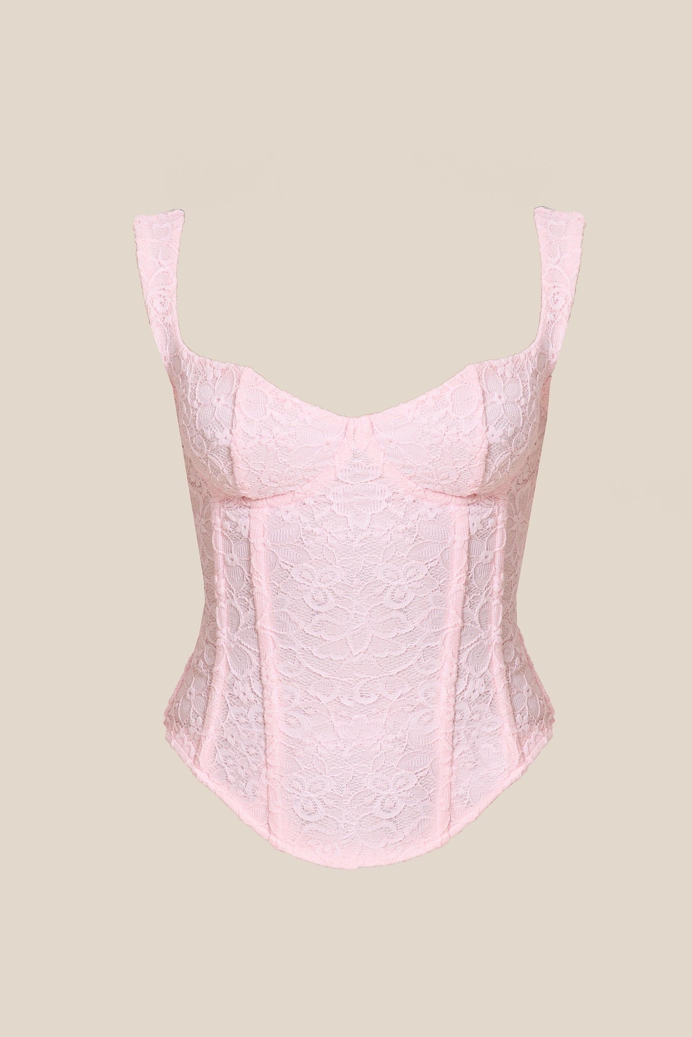 Valery | Lace Corset Maxi Dress