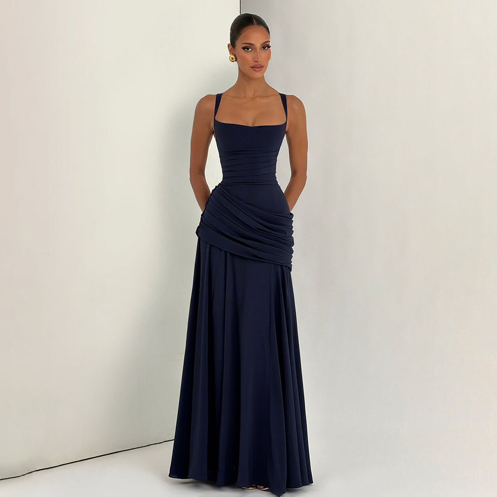 Charlotte Ruched Maxi Dress